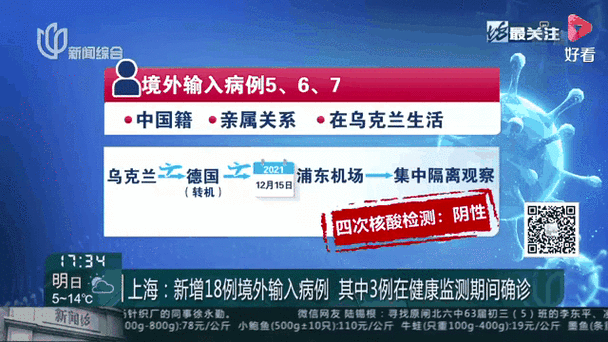  31省市新增18例均为境外输入:31省区市新增境外输入12