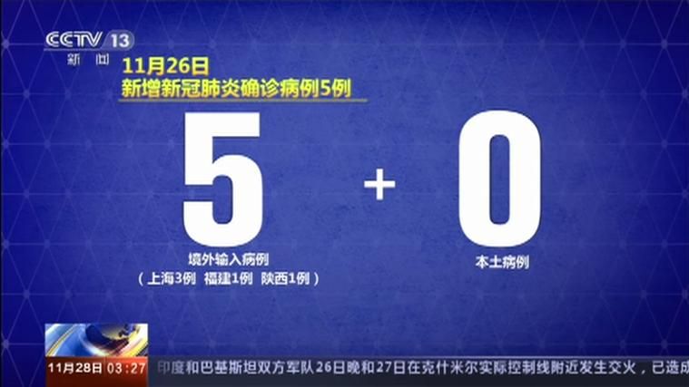 全球新增确诊5例均为境外输入(新增确诊 全球)