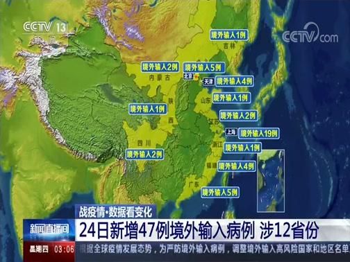 【全国新增24例均为境外输入,31省新增24例均为境外输入】