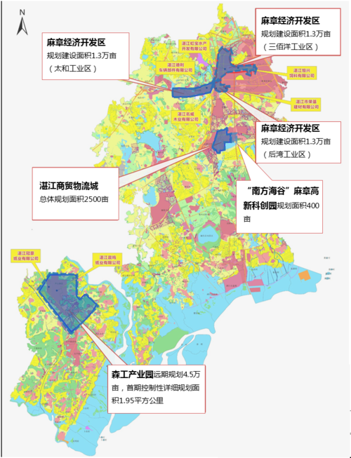 一张图看懂广东湛江麻章区今日疫情通报/湛江麻章未来规划效果图